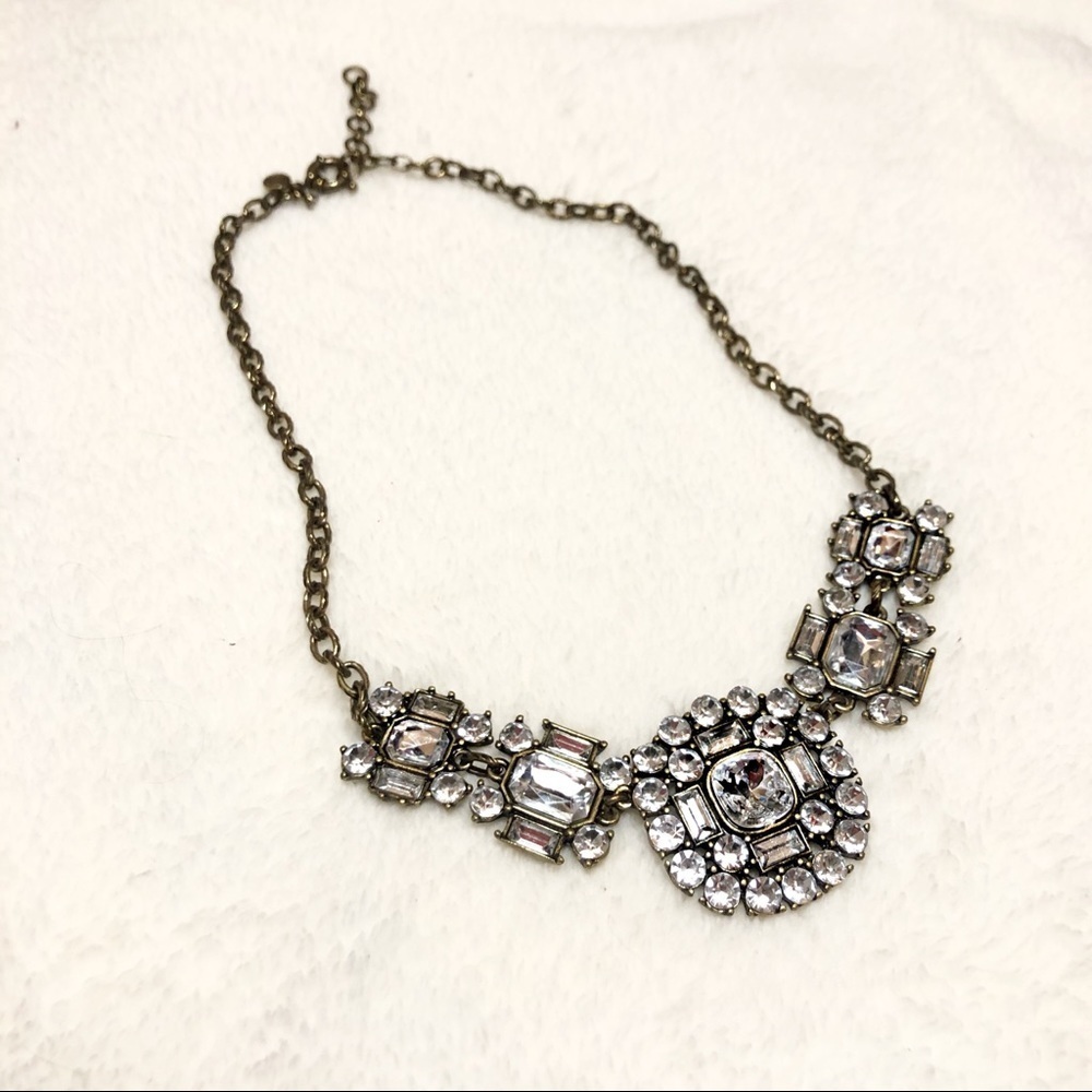 J. Crew Crystal Statement Necklace